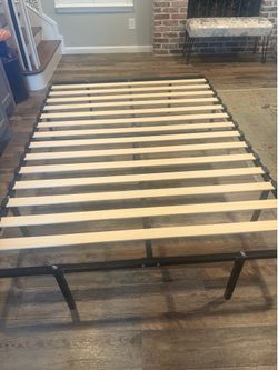 Full size Bed frame and mattress