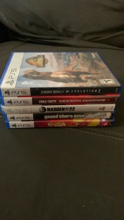 Bundle of PlayStation 5 games untested lot pls read