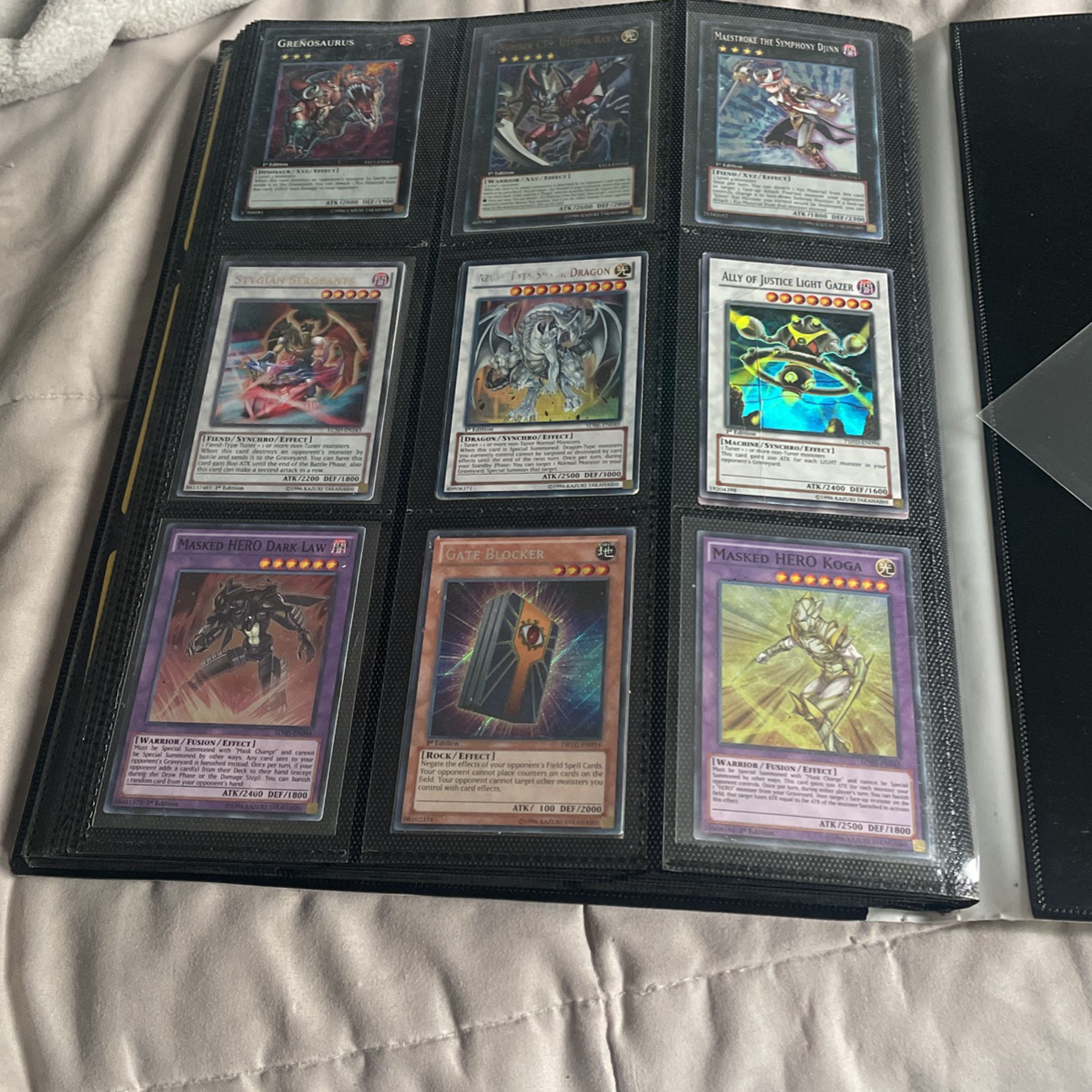 YUGIOH CARDS THROW IN SOME OFFERS .