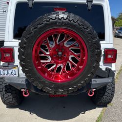 Jeep Rubicon Tuff Rims With Toyo Open Country Tires