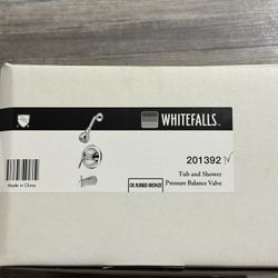 WHITEFALLS TUB/SHOWER (OILED RUBBED BRASS)