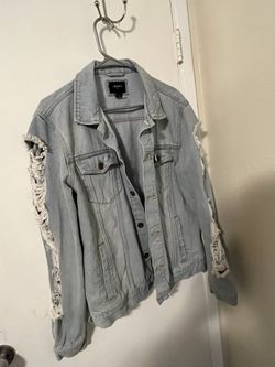 Mens Jean Jacket Light Blue