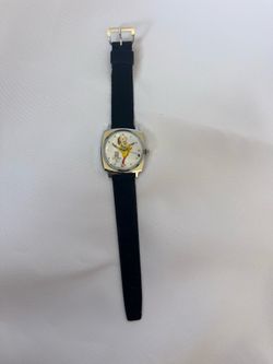Rare Vintage 1971 Bob Hope USO LA Area Wrist Watch with Suede Band