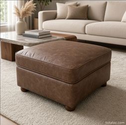 Square Storage Ottoman
