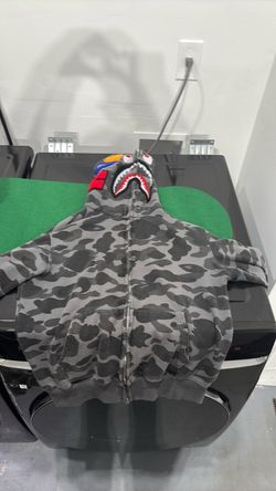 BAPE Shark Full-Zip Camo Hoodie