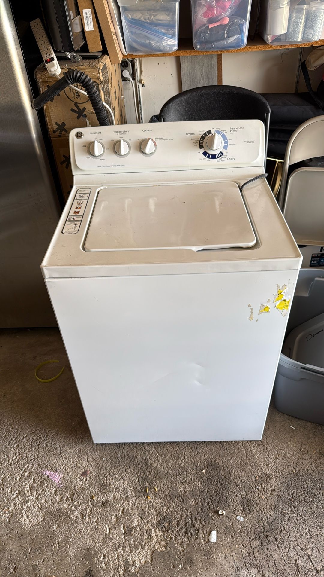 GE washing machine 