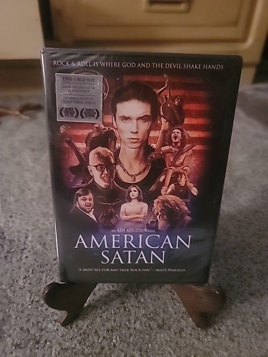 American Satan Blu-Ray/DVD 2 Disc Rare andy biersack Black Veil Brides SEALED