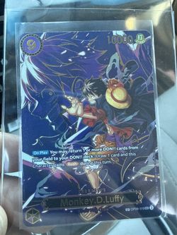 Monkey.D.Luffy - OP09-119 (SP) - Carrying On His Will (OP13