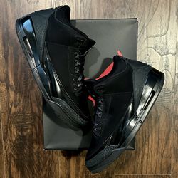 Jordan 3 Retro “Black Cat” (2025) Men’s Size 12