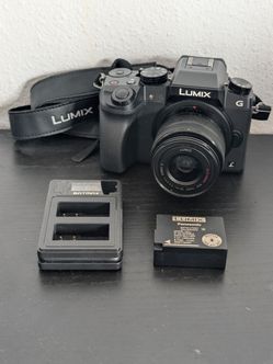Panasonic Lumix G7 Camera + Lens