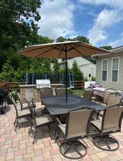 12 piece outdoor patio set