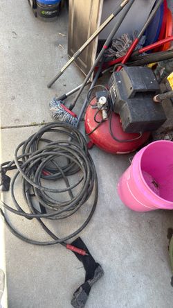 Compressor and hose