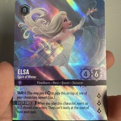 Lorcana elsa Card