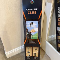 Cooler Club, Golfers, Drink Dispenser, And Cooler