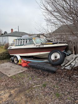Boat and trailer