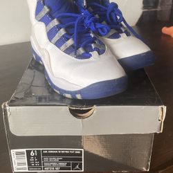 Air Jordan 10 Retro TXT "Old Royal" (2012) - Size 6.5Y ~ (Womens) 8