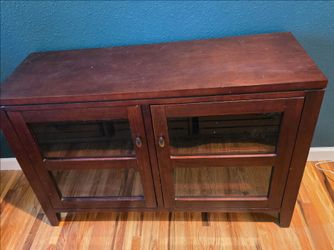 Cabinet / bookshelf with glass doors