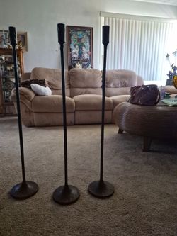 3 Candle Holders
