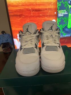 Air Jordan 4 Retro "Oxidized Green" w/ Original Box