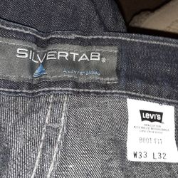 New Levi's Silvertab Boot Cut Jeans 33 × 32