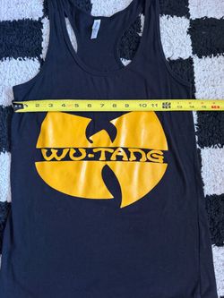 Wu Tang Tank Top Black and Yellow