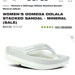 Oofos Recovery Flip Flops