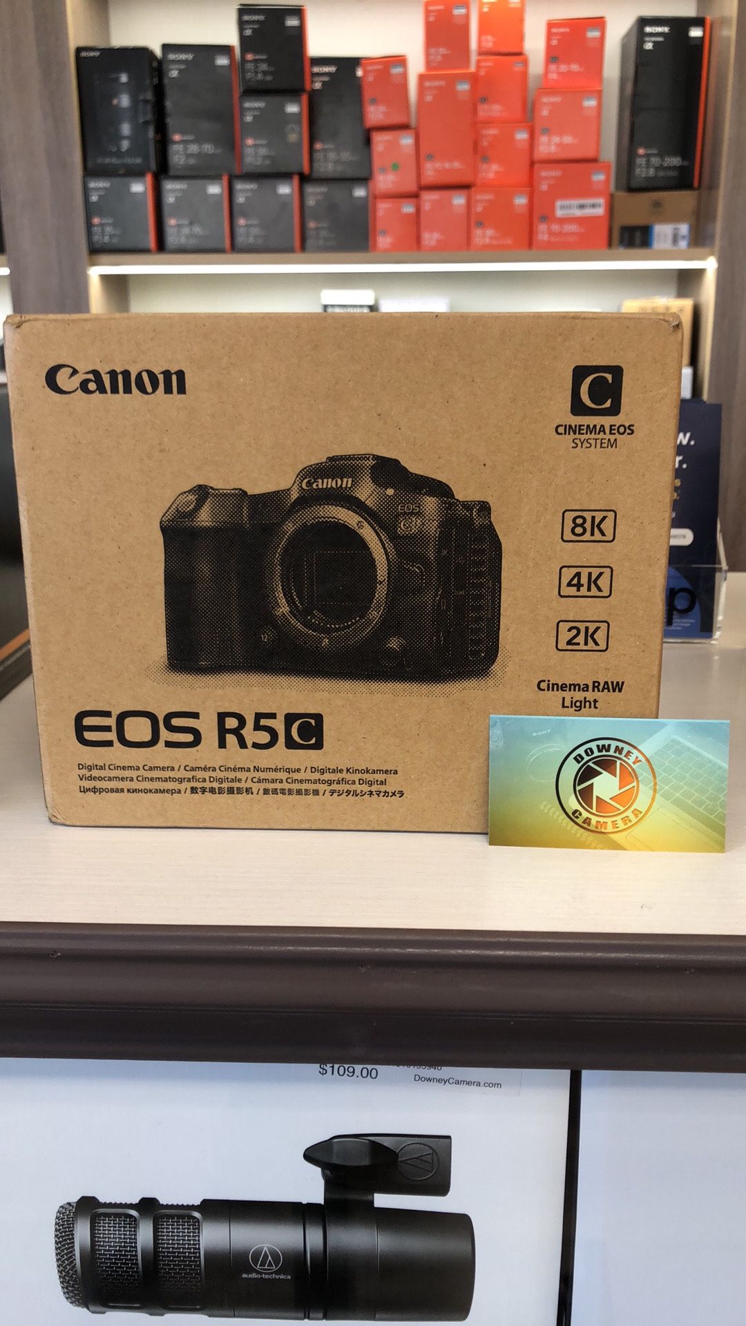 Canon EOS R5C Cinema Camera