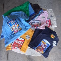 (Lot) 40 Wacky Packages T Shirts