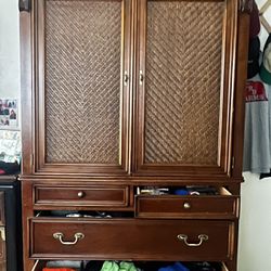 2 Doors TV Storage Cabinet, Wardrobe,  Multi-Layer Wooden Storage Boxes