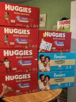 Diapers/$42 Each (Cada Caja)