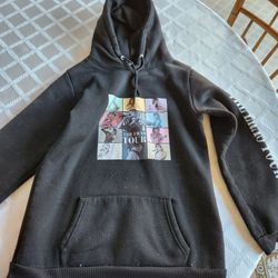 Girls Taylor Swift The Eras Sweatshirt Hoodie, Size Medium (7 / 8)
