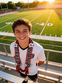 Soccer Graduation Lei