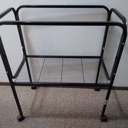 Rolling Bird Cage Stand