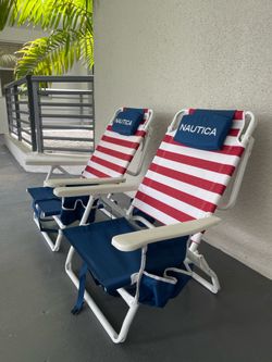 Nautica Beach Chairs for Adults 2 Pack