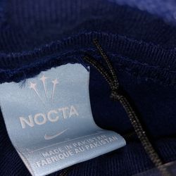 Nike x Drake NOCTA Cardinal Stock Fleece Pants Navy for Sale in