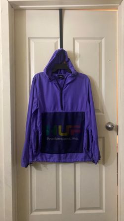 HUF vintage wind breaker purple