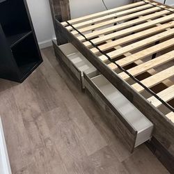 $150 - Full Size Bed Frame with Storage