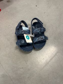New Cat & Jack toddler dinosaur sandals, 8