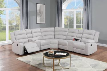 Recliner Fabric Sectional