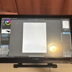 XP PEN Artist 22E Pro Drawing Tablet USED