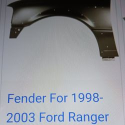 Fender For Ford Ranger 1998 ,Left Fender 
