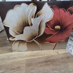 Wall Art, Framed Aret/wall Picture, Excellent Conditio