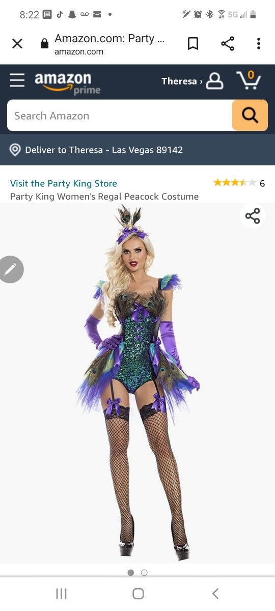 Peacock Costume