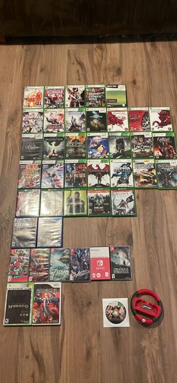 Video games-switch, xbox, ps4
