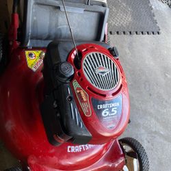 Craftsman lawnmower 675 motor 22 inch cup but remember it’s a push edge got the bag what everybody wants new carburetor