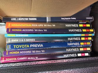 Automotive Haynes book