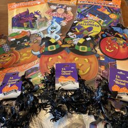 Halloween Decorations Lot Of 15