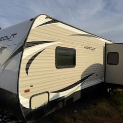 2018 Keystone Hideout 28 Foot Livable Trailer With Super Slide Delivered And Set Up