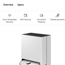 Samsung robot vacuum