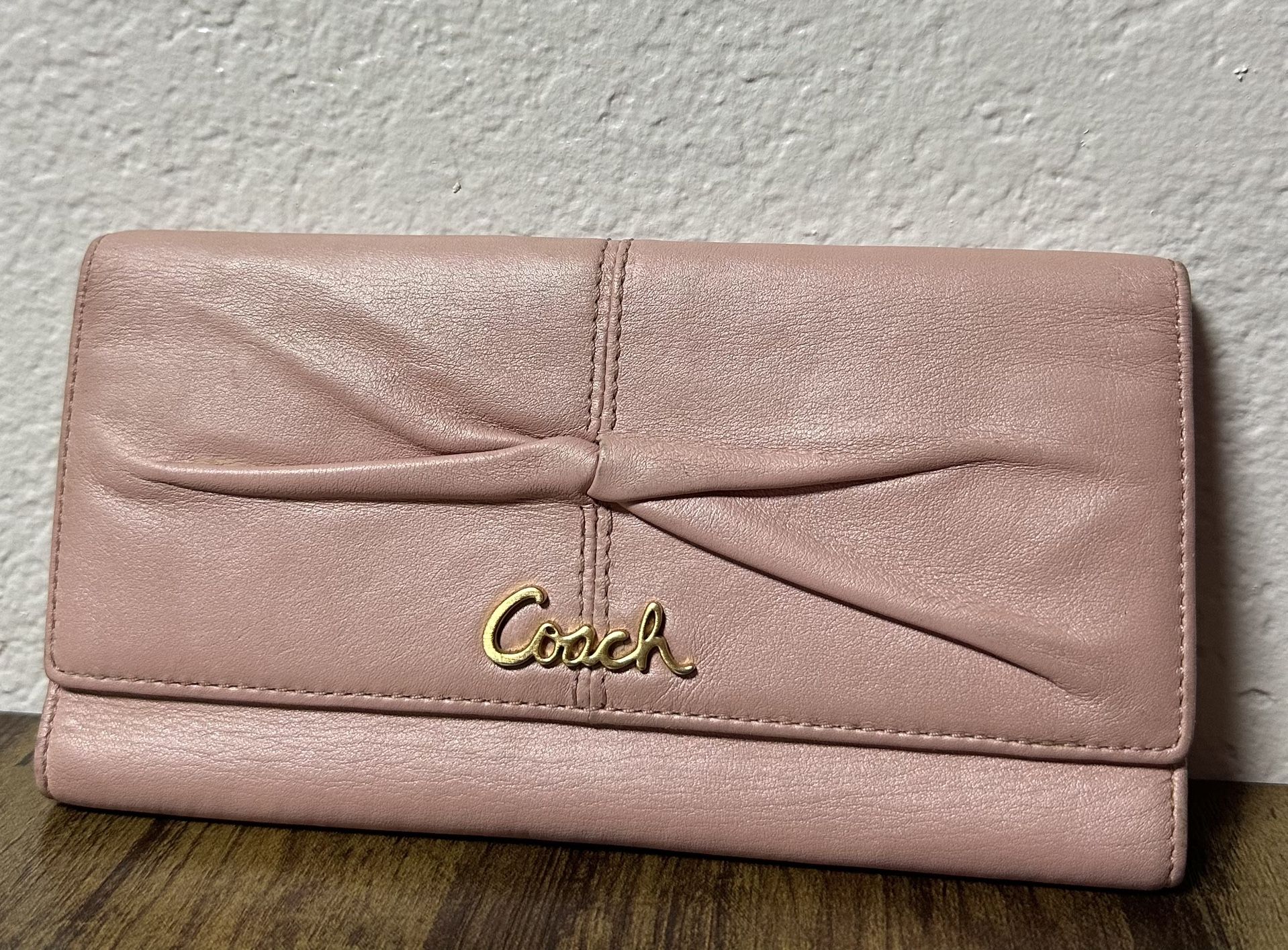 VINTAGE COACH SOHO LEATHER WALLET